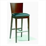 Counterstool 72 Uptown Counter Stool in Beige and Black [Set of 2]