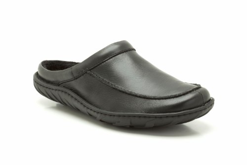 Clarks Mens Kite Vasa Black Leather Leather 11 UK