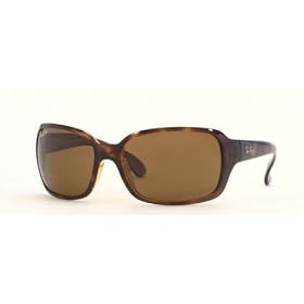 RAY BAN 4068 642 57 HAVANA POLARIZED SUNGLASSES