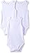 Spasilk Unisex-Baby Newborn Sleeveless Lap Shoulder Bodysuits, 3 pack, 0-24 Months - White Bodysuits