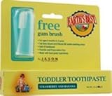 Jason Natural Cosmetics   Toddler Toothpaste Strawberry Banana 1 6 oz toothpaste