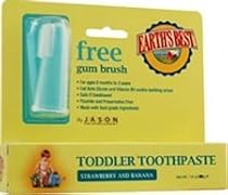 Jason Natural Cosmetics - Toddler Toothpaste Strawberry Banana, 1.6 oz toothpaste