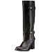 Buffalo Girl 111582 ART 5 N COW BLACK 01, Damen Stiefel