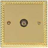 Review Skytronic  / 429.577 GEORGIAN BRASS TV SOCKET