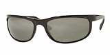 Ray-Ban Predator 2 Sunglasses Rb2027 601 W1 Black Crystal Mirror Gray