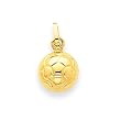 14k 3-D Soccer Ball Charm