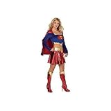  : CLEARANCE Official Trademark Sexy SUPERGIRL COSTUME - Runs VERY VERY SHORT