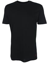 Ralph Lauren Mens Underwear Crew Neck T-Shirts 3Pack Black