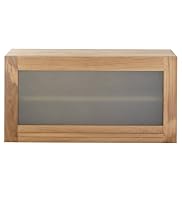 Sonoma Kitchen 1000mm Wall Unit with Frosted Glass Door