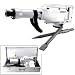 Industrial-Grade Electric Demolition Jack Hammer with 2 Heavy Duty Chisels