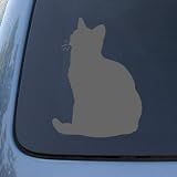 AMERICAN SHORTHAIR - Cat - Vinyl Decal Sticker #1486 | Vinyl Color: Silver