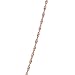 Bling Jewelry Rose Gold Plated 020 Singapore Chain 925 Sterling Silver 2mm