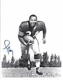 Joe Perry Autographed San Francisco 49ers 8 x 10 Photograph Hall of Famer (Unframed)