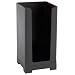 Rattleware 8-Inch Snap Bin, Black
