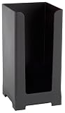 Rattleware 8-Inch Snap Bin, Black