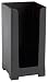 Rattleware 8-Inch Snap Bin, Black