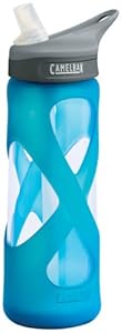 Camelbak Eddy Glass .7-Liter Water Bottle, Aqua