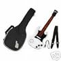 White Tiger Electronics Power Tour Electric Guitar with carry case and instructional DVD