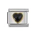 Zoppini Black Heart Link