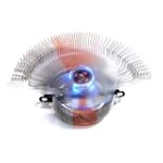 SilenX iXtrema Pro 80mm Copper Aluminum Blue LED (ATI Radeon 9xxx HDxxxx / NVIDIA GeForce Ti4xxx FX5xxx 6800 LE GT XT Ultra 7800) SLi VGA Video Card Heatsink