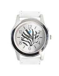 Nurse Mates Womens Animal Print Water Resistant Watch