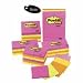 3M Post-it(R) Notes In Neon Colors, 1 1/2in. x 2in., Pack Of 12