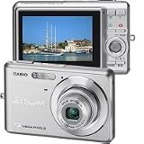 Casio 7.2 MP Slim Digital Camera Silver Model EX-Z77SREBA