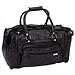 Maxam 18" Leather Tote Barrel Bag
