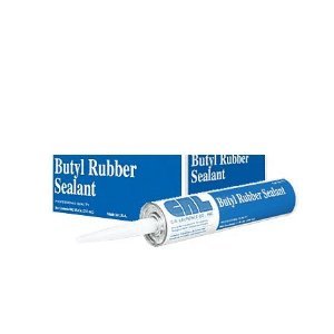C.R. LAURENCE 777W CRL White 777 Butyl Rubber Sealant