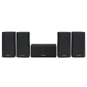 Kenwood - KS-1300 HT-B - Syst�me d'enceintes bass-reflex - 120 Watts - Noir (Import Allemagne)