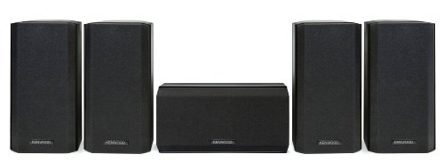 Kenwood KS-1300 HT-B Bass-Reflex Lautsprecher-System (120 Watt) schwarz