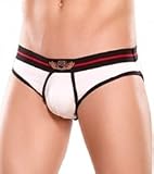 Male Power Stretch Cotton Wings Low Rise Pouch Enhancer Bikini 490-054