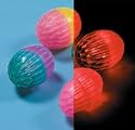 6 Flashing Egg-Shaped Honeycomb Balls