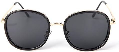Retro Classic Wayfarer Sunglasses for Men Women Outdoor Activities, Multiple Colors -UV400 (Black, 60)