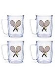 Tervis Tumblers - Tennis - 17 oz Mugs - set of 4 - B000Z4KEGQ