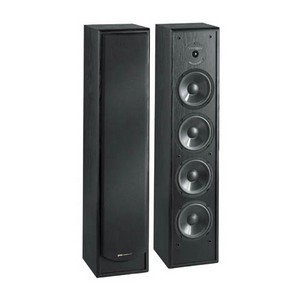BIC America Venturi DV84 2-Way Tower Speaker, Black (Single)