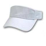 New Solid Adjustable Sports Visor (Comes In Many Different Colors)