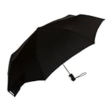 totes AUTOMATIC OPEN & CLOSE TITANIUM BLK A254