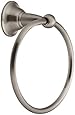 Moen DN6886BN Sage Inspirations Towel Ring, Brushed Nickel