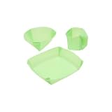 Orikaso 3-Piece Solo Set (Fold Flat Tableware) - Pink