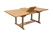 Rectangular Teak Extension Dining Table