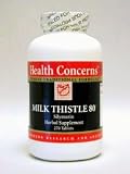 Health Concerns Milk Thistle 80, 200 mg - 270 Tablets