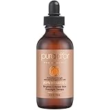 PURA D'OR 20% Vitamin C Serum Professional Strength Overnight Therapy, 4 Fluid Ounce