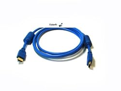 Sony BDP-S350 1080p Blu-Ray Disc Player Replacement HDMI Cable - 2M (6 Feet) Blue
