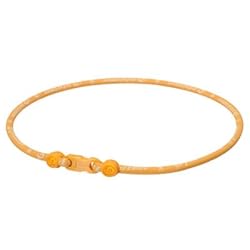 Phiten, Titanium Star Necklace, Gold, 18-Inches