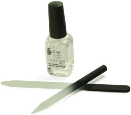 Nail Armour- Nail Fortifying, Conditioning & Strengthening Kit by GIGI Beautiful- Black Ombre