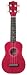 Savannah Color Ukulele with Bag, Red