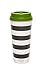 Kate Spade New York Women's Black Stripe Thermal Mug