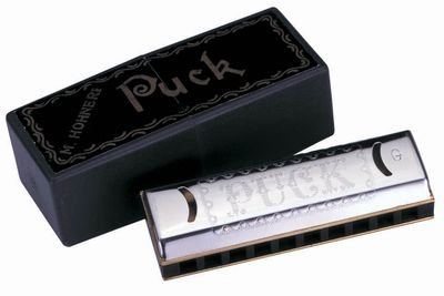 Hohner Harmonica 550G Puck Diatonic Harmonica in Key Of G