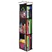 LockerWorks Hanging Locker Organizer Black/red
